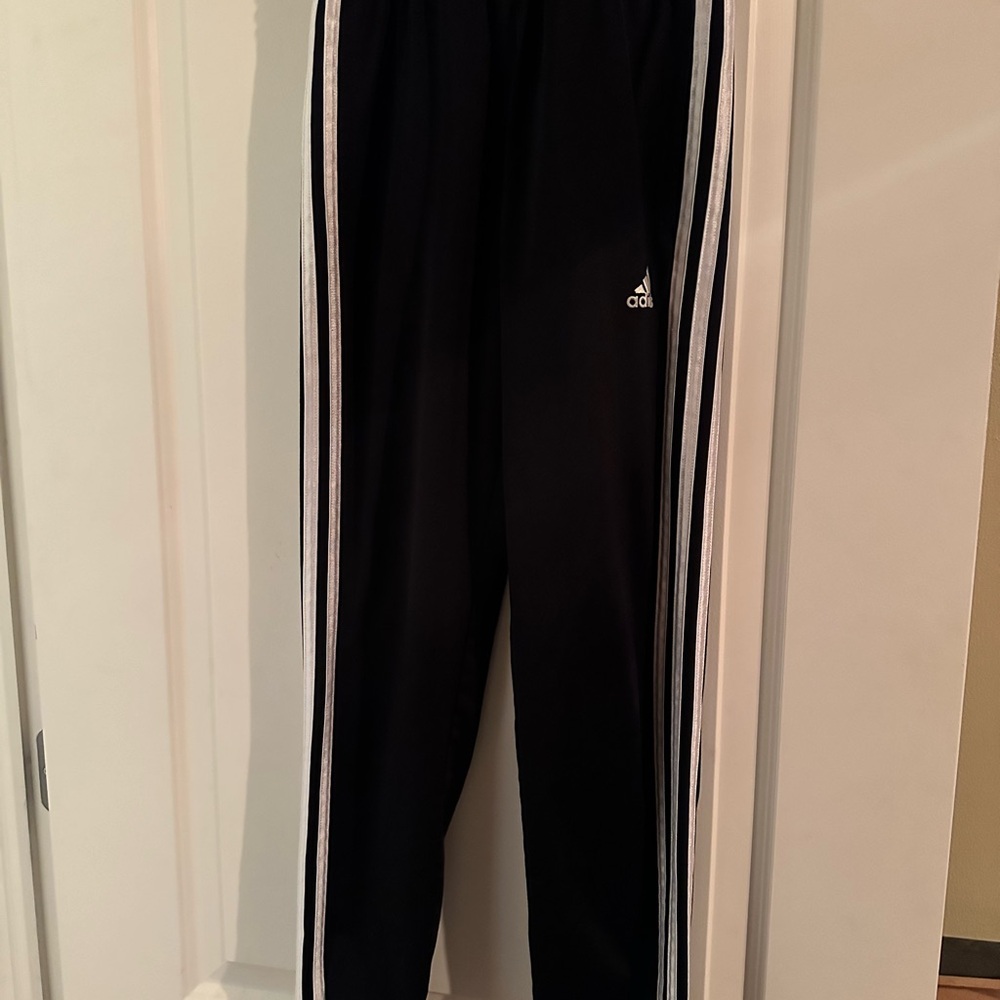 Adidas Kids Black Track Pants